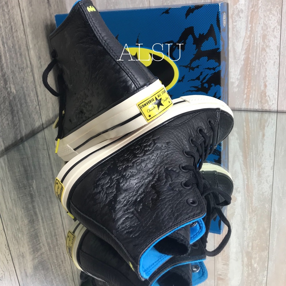 Converse&DC Batman Ctas 70 HI Black Spray W AUTHEN - Picture 4 of 8